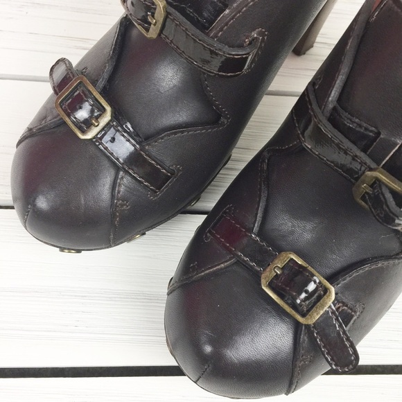 See By Chloe Dark Brown Slingback Clogs 38 - Picture 3 of 8